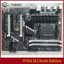 Placa-mãe teste OK para MSI 970A SLI Krait Edition DDR3*4 AM3 AMD 32GB ATX comprar usado  Enviando para Brazil