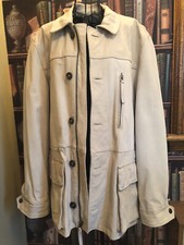 Jaqueta de couro masculina média Alexander Julian americana moderna comprar usado  Enviando para Brazil