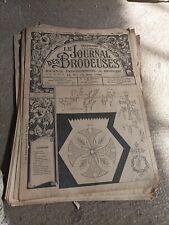 Journal brodeuses année d'occasion  Le Pont-de-Beauvoisin