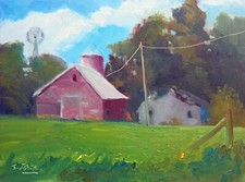 Barn oil painting for sale  Cottage Grove