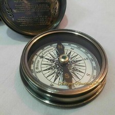 Bússola Stanley London 1885 latão antigo com caixa de couro item de presente bússola comprar usado  Enviando para Brazil