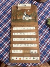 Vintage wooden perpetual for sale  Reading