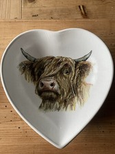 Highland cow ceramic for sale  NEW QUAY