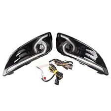 Usado, Farol de neblina diurno LED com lâmpada de seta para Ford Fiesta 2013 14 15 16 comprar usado  Enviando para Brazil