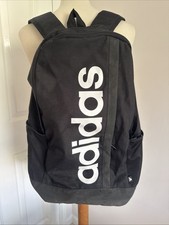 Black adidas rucksack for sale  LEIGHTON BUZZARD