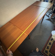 Solid teak extendable for sale  LONDON