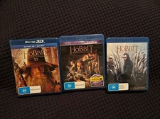 Lote de 3 filmes em Blu-ray Trilogia O Hobbit Região B dirigido por Peter Jackson comprar usado  Enviando para Brazil