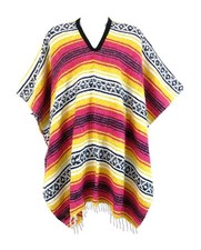Mexican poncho traditional d'occasion  Expédié en Belgium