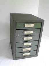 vintage small parts cabinet for sale  Paw Paw