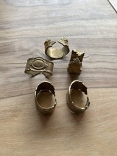 Alte messing serviettenringe gebraucht kaufen  Berlin