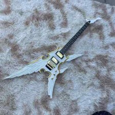 Guitarra elétrica personalizada em forma especial White Angel Wing alta qualidade 6 cordas comprar usado  Enviando para Brazil
