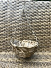 Gold wicker hanging for sale  KIDDERMINSTER