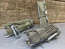 Antena de arame militar Guy Line torre mastro poste tenda com mosquetões de aço e corredor comprar usado  Enviando para Brazil