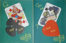 Rares affichettes jeux d'occasion  Mèze