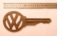 CHAVE BESOURO VINTAGE GIGANTE VW VOLKSWAGEN FUSQUINHA ITU BRASIL RARA COLECIONÁVEL comprar usado  Enviando para Brazil