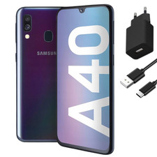 Używany, Samsung Galaxy A40 4/64GB LTE czarny bez simlocka | stan: bardzo dobry na sprzedaż Używany, Samsung Galaxy A40 4/64GB LTE czarny bez simlocka | stan: bardzo dobry na sprzedaż  PL