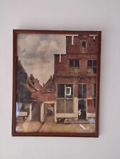 Framed vermeer print for sale  LONDON