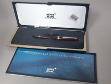 Montblanc meisterstuck rosso usato  Italia