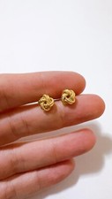 Orecchini nodo oro usato  Casapesenna