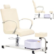 Fotel kosmetyczny do salonu pedicure SPA z brodzikiem do moczenia stóp Luis na sprzedaż  PL