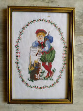 Belle broderie faite d'occasion  Beaumont-de-Lomagne