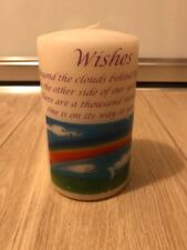 White pillar candle for sale  NORTHAMPTON