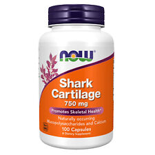 Cartilagem de tubarão NOW FOODS 750 mg 100 cápsulas comprar usado  Enviando para Brazil