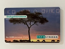 Rara carta telefonica usato  Gela