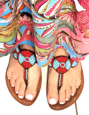 Mystique beaded leather for sale  Miami Beach