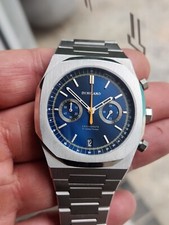 Usado, Cronógrafo D1 Milano mostrador azul 41mm - Seiko V64 Meca movimento de quartzo comprar usado  Enviando para Brazil
