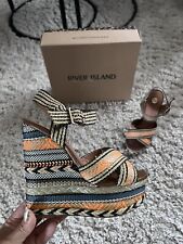 River island wedge for sale  TELFORD