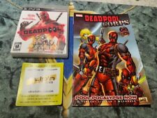 DEADPOOL Sony Playstation 3 PS3 + Marvel Novel Deadpool Corpse Pool-Pocalypse Não comprar usado  Enviando para Brazil