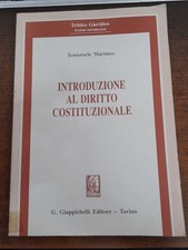 Introduzione diritto costituzi usato Introduzione diritto costituzi usato  Vejano