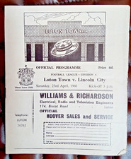 Luton town lincoln for sale  HALESOWEN