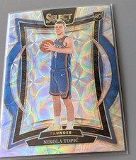 2024-25 Panini Select, Nikola Topic, # 89, RC, Blue Scope SP, Thunder comprar usado  Enviando para Brazil