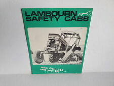 Lambourn safety cabs for sale  LOUTH