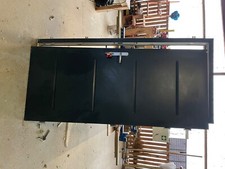 Porte entrée aluminium d'occasion  Coëx