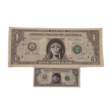 Beyoncé nota de dólar grande e pequena Chicago Night 3 dinheiro confete cowboy carter comprar usado  Enviando para Brazil