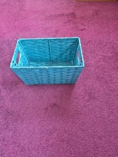 Blue storages basket for sale  LUTON