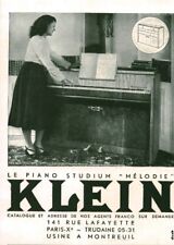 Publicité ancienne piano d'occasion  France