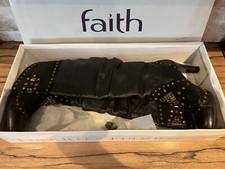 Faith boots black for sale  GOOLE