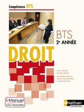 Droit bts annee d'occasion  France