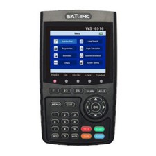 Medidor localizador de sinal de satélite digital SATLINK WS6916, tela LCD TFT de 3,5 polegadas, S, usado comprar usado  Enviando para Brazil