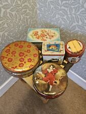 Vintage old tins for sale  BINGLEY