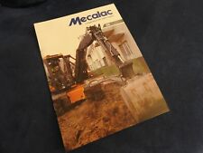 Catalogue mecalac msx d'occasion  Saint-Cyr-sur-Mer