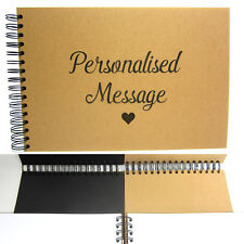 Personalised scrapbook white for sale  ROCHESTER