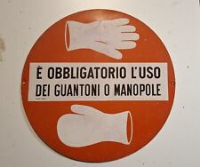 Cartello pericolo industriale usato  Firenze
