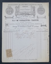 Facture paris 1882 d'occasion  Nantes-