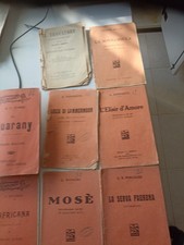 Antichi libretti opere usato  Sassari