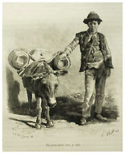 1890 sardegna costumi usato  Pozzallo